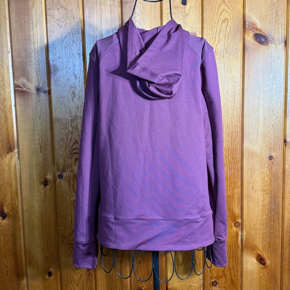 Women's Purple Hooded Jacket 5.11 purple tactical zip up hoodie outdoor active - Picture 5 of 8
